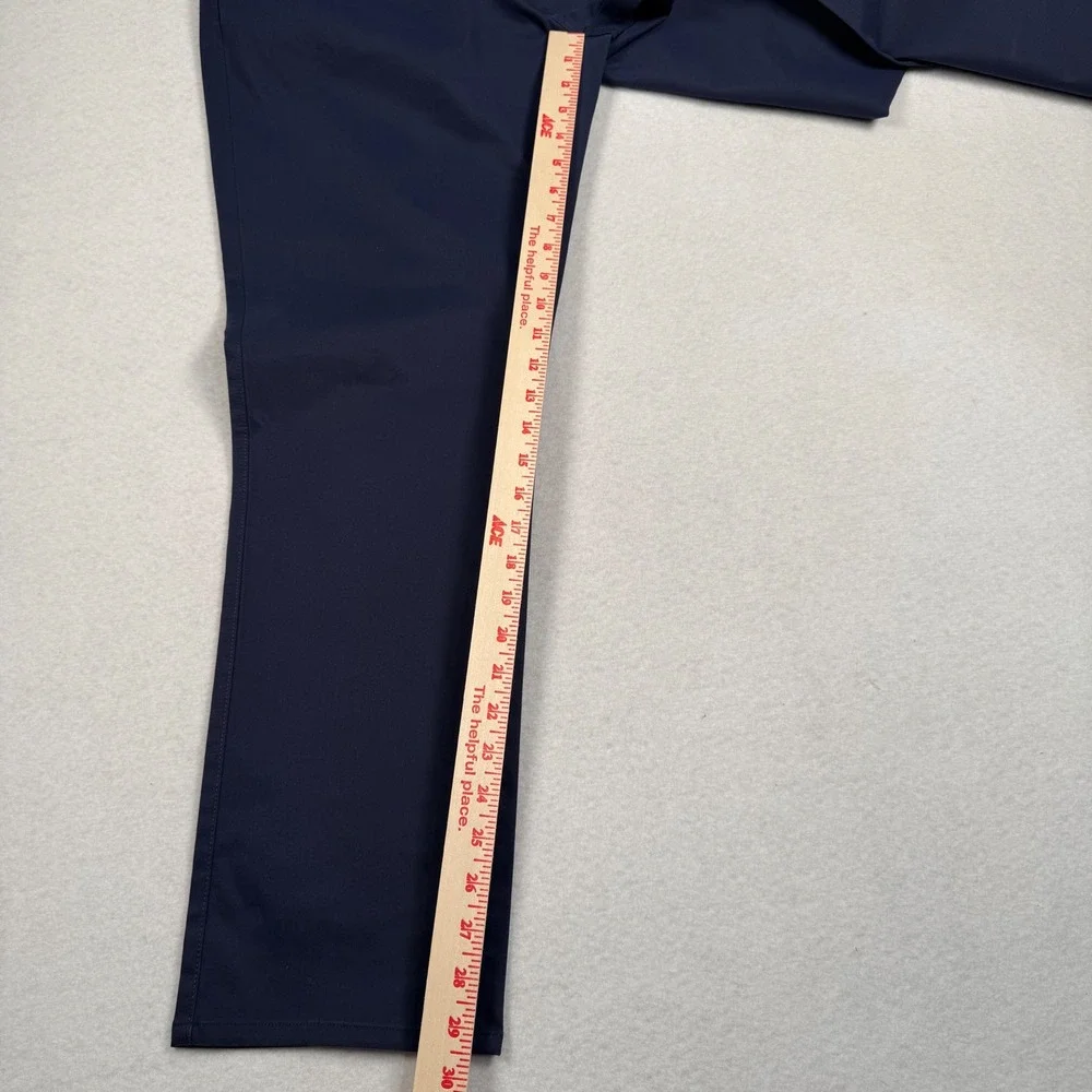 Peter Millar Performance Pants Mens 36/30 Navy Blue 5-Pocket Straight MF20EB80